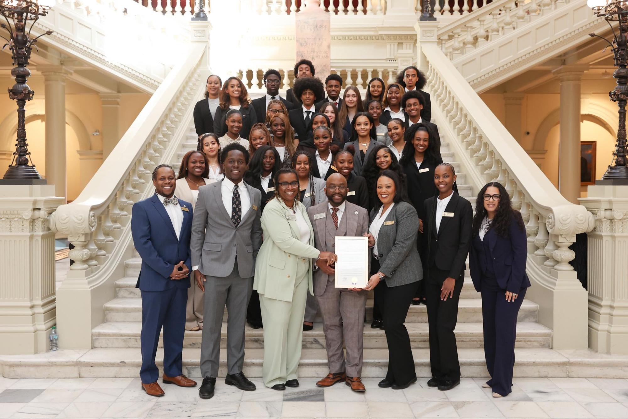 SYC at the Georgia State Capitol in Feb. 2026