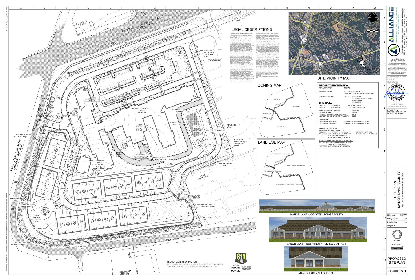 Assisted Living Site Plan