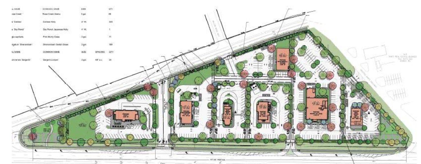 Scenic Pointe site plan