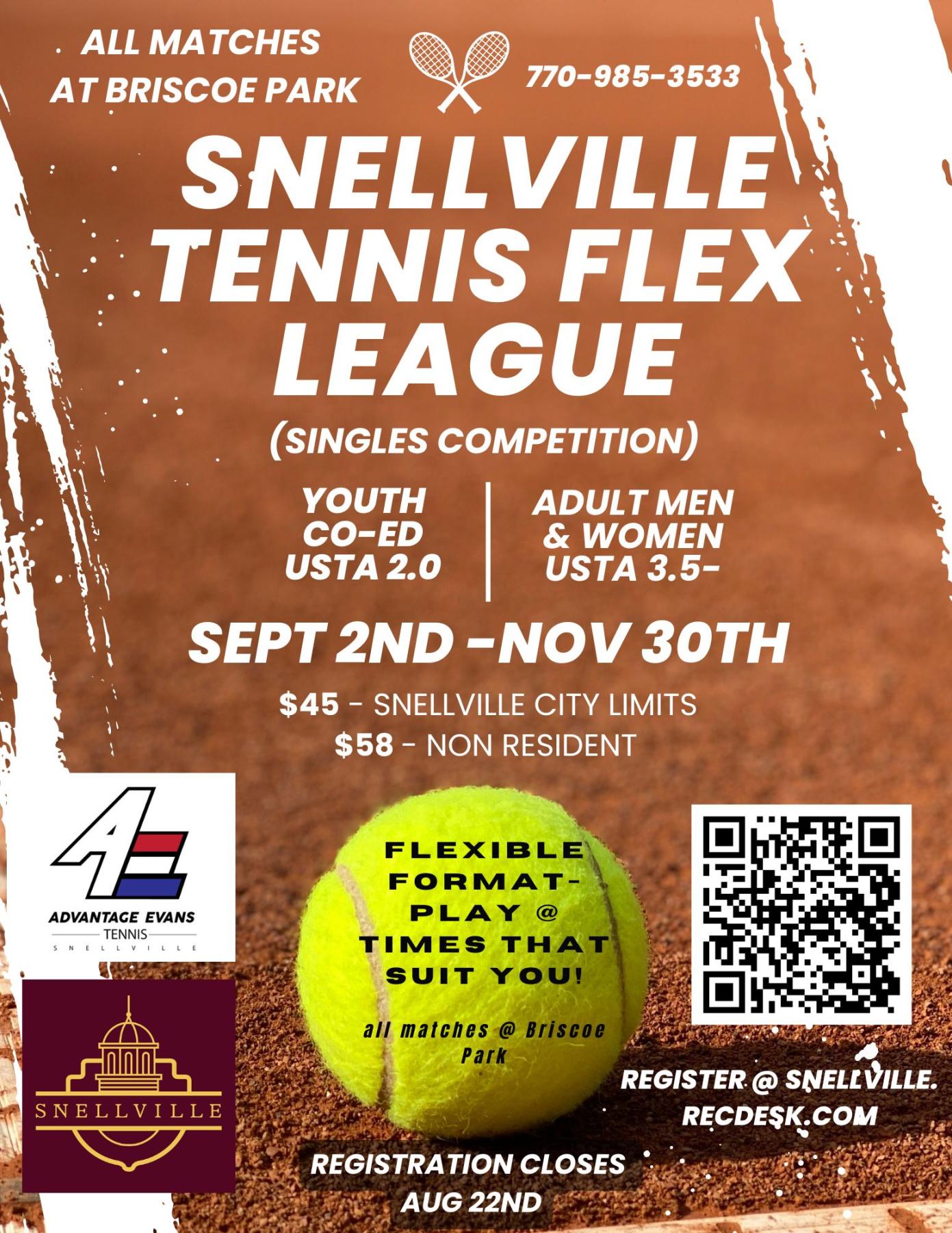tennis flex league