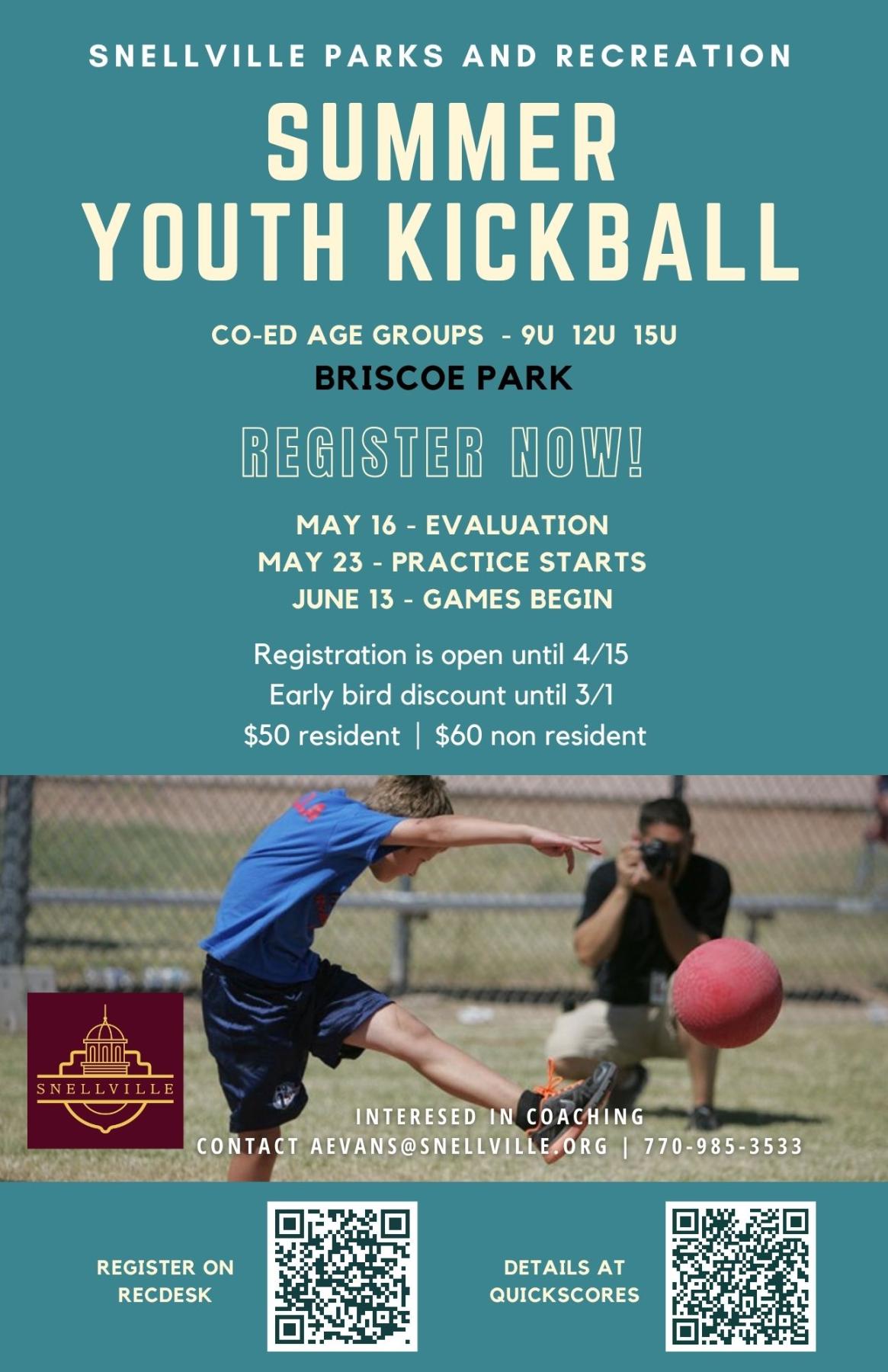 youth kickball