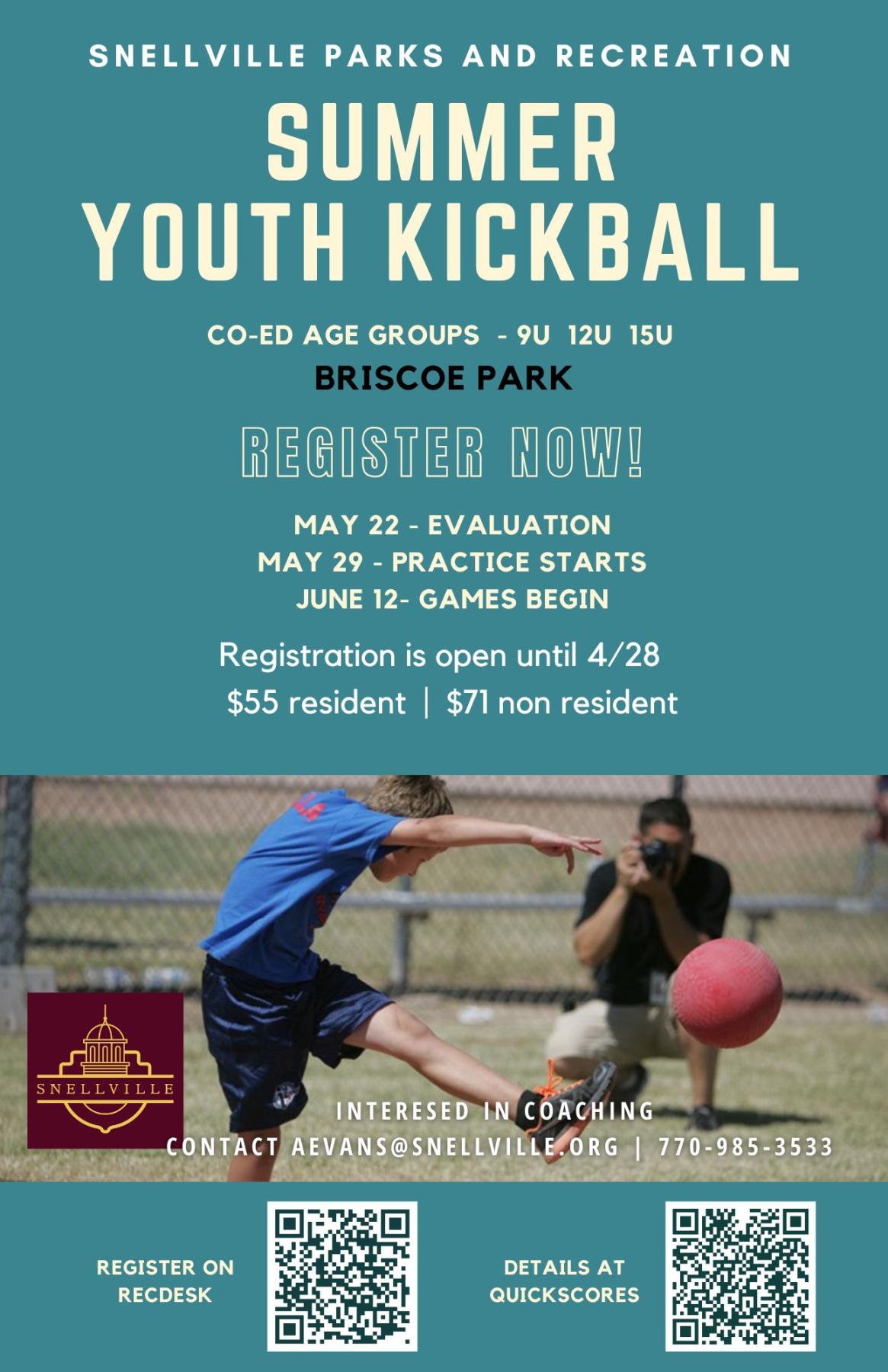 youth kickball